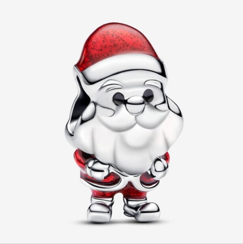 Pandora Playful Santa Charm